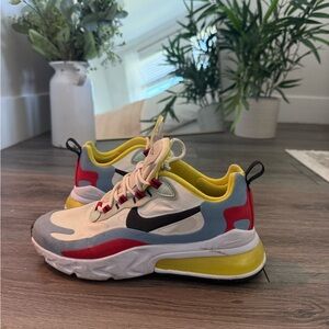 Nike Yellow and Gray Sneakers
